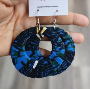 Handmade Ankara(African print) earrings